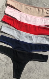 [STA400] PACK X12 COLALES DE ALGODÓN Y LYCRA LISAS