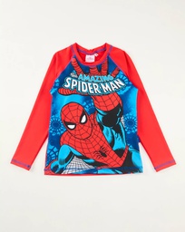 [DIS81101] VER. REMERA CON PROTECCION UV DE MICROFIBRA "SPIDER MAN"