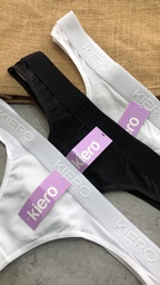 [KIE2691] PACK X3 COLALES DE ALGODÓN Y LYCRA ELASTICO PERSONALIZADO RELIEVE Y TUL