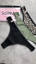 [SP13004] PACK X3 COLALES DE ALGODÓN Y LYCRA SURTIDO