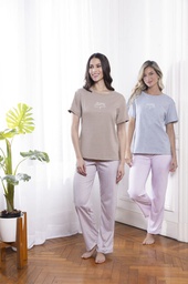 [LEN27772] VER. PIJAMA REMERA DE JERSEY Y PANTALON
