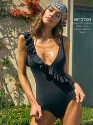 [ANDM21004] OFF - 15%!! VER. MALLA ENTERA CON VOLADOS