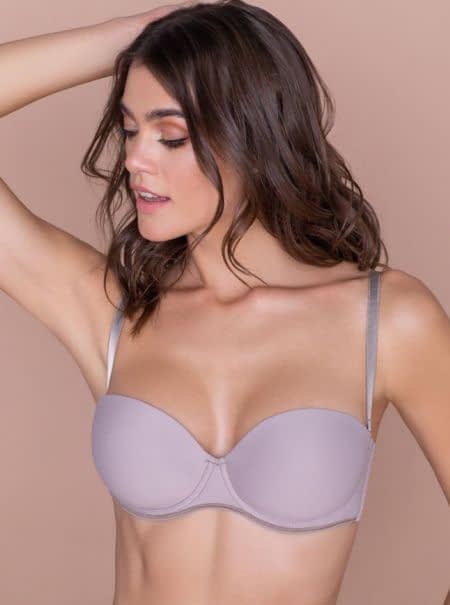 EXXX CORPIÑO STRAPLESS SOFT DE MICROFIBRA